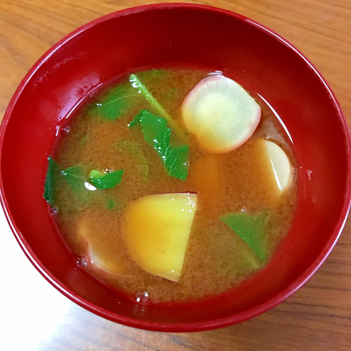 さつまいもとラディッシュの味噌汁 レシピ 作り方 By 水玉模様 楽天レシピ さつまいもとラディッシュの味噌汁 レシピ 作り方 By 水玉模様 楽天レシピ